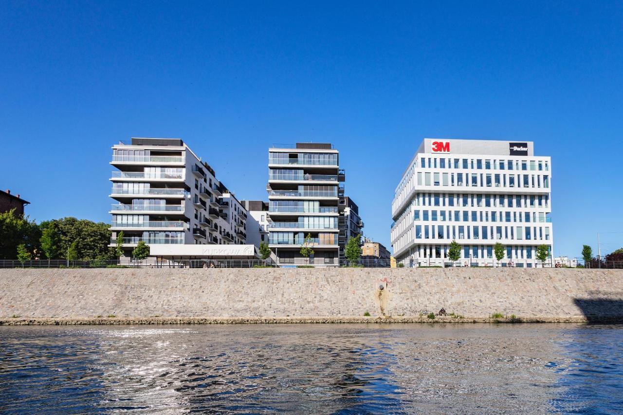 Odra View Apartments Breslavia Esterno foto