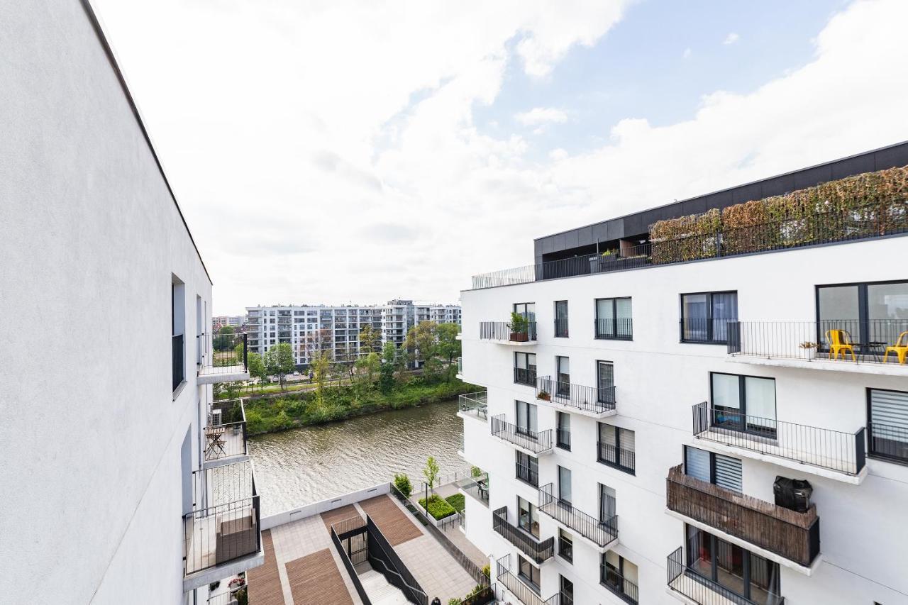 Odra View Apartments Breslavia Esterno foto