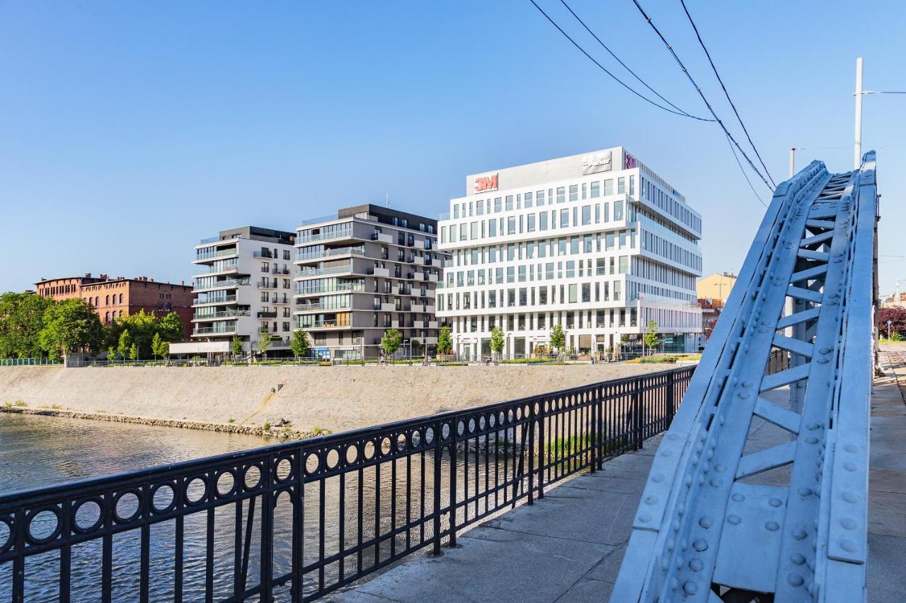 Odra View Apartments Breslavia Esterno foto