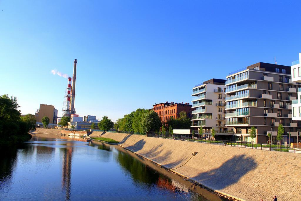 Odra View Apartments Breslavia Esterno foto